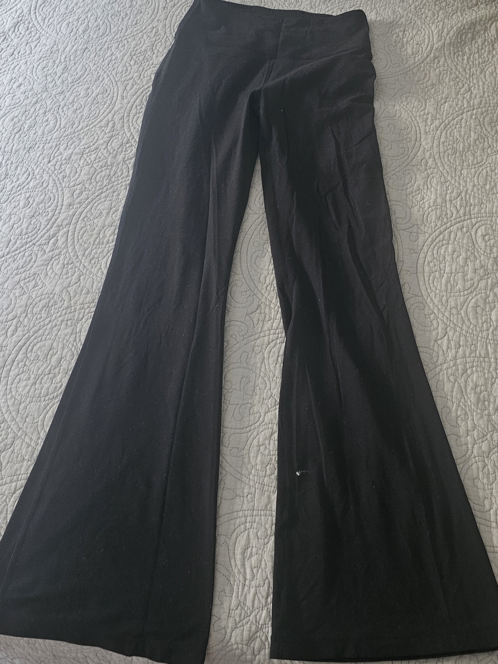 lululemon athletica Black Boot-Cut Flare Pants